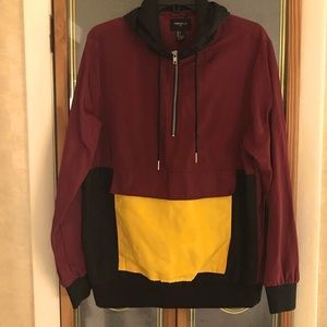 3/$25 Forever 21, Mens Pullover Windbreaker, S